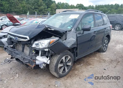 2018 Subaru Forester 2.5I Premium from USA, damaged, VIN JF2SJAEC3JG605087